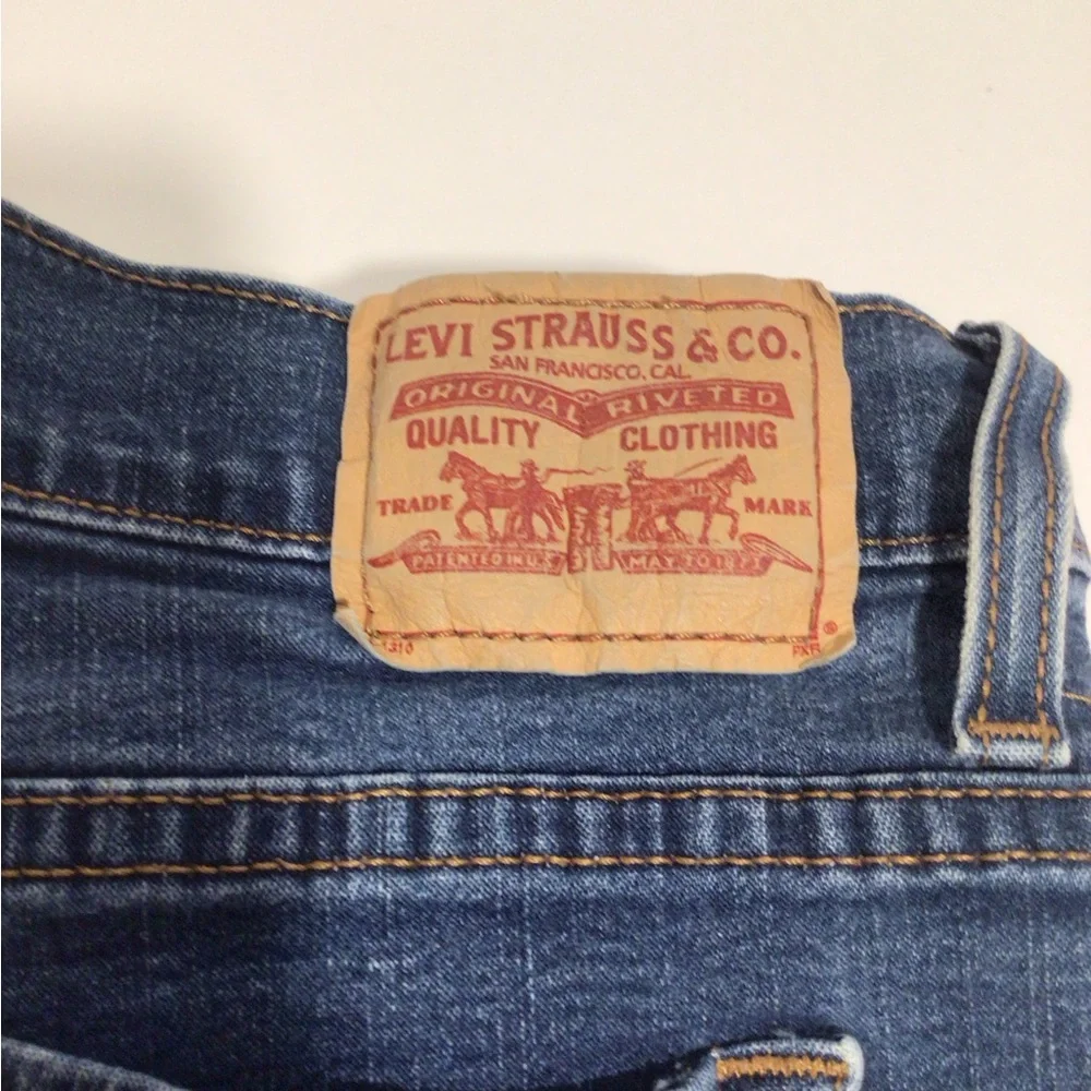 Levi’s Perfectly Slimming Bootcut Jeans Women’s 512 Size 14S - Picture 6 of 12